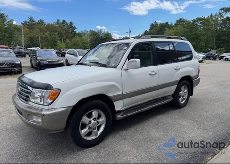 2005 Toyota Land Cruiser V8 z USA, uszkodzony, nr VIN JTEHT05J152076068